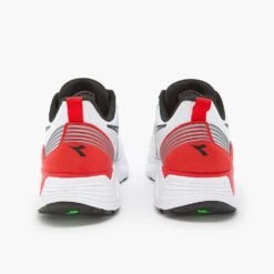 Diadora Men's Vigore 2 Running Shoe - White/Black/Firey Red - Regular (D) -Cheap Outmove Shoes Store 101.179081 C6714 20 HR