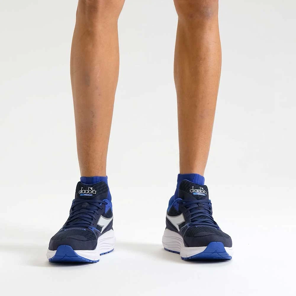 Diadora Men's Mythos Blushield Vortice 8 Running Shoe- Blue Corsair/White/Surf The Web - Regular (D) 7 Diadora Men's Mythos Blushield Vortice 8 Running Shoe- Blue Corsair/White/Surf The Web - Regular (D) - Image 7