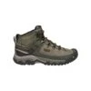 Keen Men's Targhee III Leather Mid Waterproof Hiking Boots - Black Olive/Golden Brown - Regular (D)