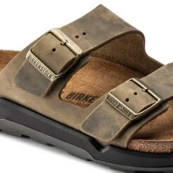 Birkenstock Men's Arizona Rugged Sandal - Faded Khaki - Regular -Cheap Outmove Shoes Store 1018463 detail 1