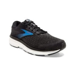 BROOKS Men's Dyad 11 Running Shoe - Black/Ebony/Blue - Wide (2E) -Cheap Outmove Shoes Store 110323 064 A Dyad 11 CF F20 4db6e640 fba1 41ac 9a88 07bf3412a7b2