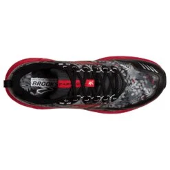 BROOKS Men's Cascadia 16 Trail Running Shoe - Black/Grey/Red - Regular (D) -Cheap Outmove Shoes Store 110376 008 O Cascadia 16