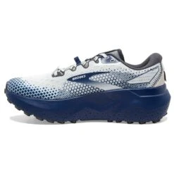 BROOKS Men's Caldera 6 Trail Running Shoe - Oyster/Blue Depths/Pearl - Regular (D) -Cheap Outmove Shoes Store 110379 071 M Caldera 6