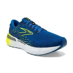 BROOKS Men's Glycerin GTS 20 Running Shoe- Blue/Nightlife/White- Regular (D) -Cheap Outmove Shoes Store 110383 482 A Glycerin GTS 20 1