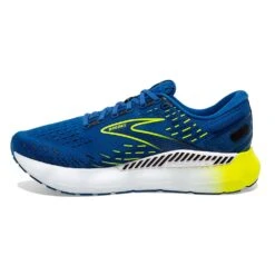 BROOKS Men's Glycerin GTS 20 Running Shoe- Blue/Nightlife/White- Regular (D) -Cheap Outmove Shoes Store 110383 482 M Glycerin GTS 20