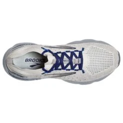 BROOKS Men's Glycerin StealthFit GTS 20 Running Shoe- Oyster/Alloy/Blue Depths- Regular (D) -Cheap Outmove Shoes Store 110385 081 O Glycerin StealthFit GTS 20
