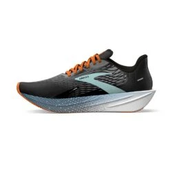 BROOKS Men's Hyperion Max Running Shoe- Black/Grey/Orange Clown Fish - Regular (D) -Cheap Outmove Shoes Store 110390 019 M Hyperion Max