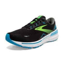 BROOKS Adrenaline GTS 23 (B) - Black/Hawaiian Ocean/Green -Cheap Outmove Shoes Store 110391 006 Z Adrenaline GTS 23 1
