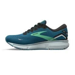 BROOKS Men's Ghost 15 Running Shoe - Moroccan Blue/Black/Spring Bud - Regular (D) -Cheap Outmove Shoes Store 110393 462 M Ghost 15