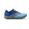 BROOKS Men's Cascadia 17 Trail Running Shoe - Blue/Surf The Web/Sulphur - Regular (D)