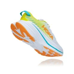Hoka Men's Bondi X Running Shoe - White/Evening Primrose - Regular (D) -Cheap Outmove Shoes Store 1113512 WEPR 3 1