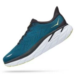 Hoka Men's Clifton 8 Running Shoe - Blue Coral/Butterfly— Regular (D) -Cheap Outmove Shoes Store 1119393 BCBT 4