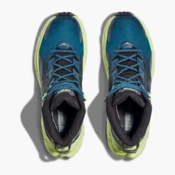 Hoka Men's Trail Code GTX Hiking Boot- Blue Graphite/Blue Coral -Cheap Outmove Shoes Store 1123165 BGBCR 2