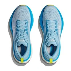 Hoka Men's Bondi 8 Running Shoe - Airy Blue/Diva Blue - Wide (2E) -Cheap Outmove Shoes Store 1123202 ABDB 2