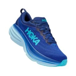Hoka Men's Bondi 8 Running Shoe - Bellwether Blue/Bluing - Regular (D) -Cheap Outmove Shoes Store 1123202 BBBG 1