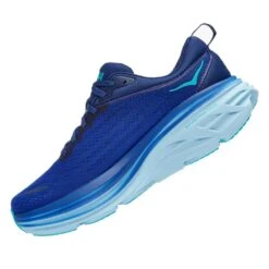 Hoka Men's Bondi 8 Running Shoe - Bellwether Blue/Bluing - Regular (D) -Cheap Outmove Shoes Store 1123202 BBBG 4