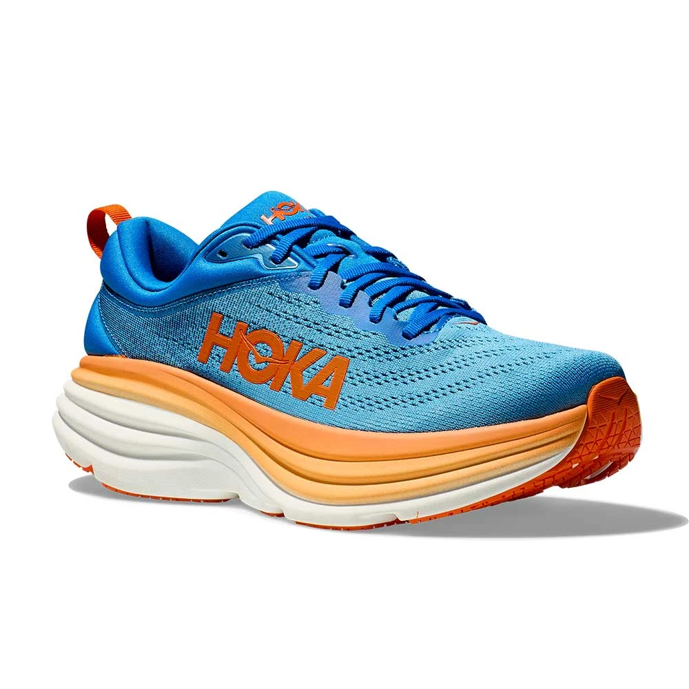 Hoka Men's Bondi 8 - Coastal Sky/All Aboard 2 Hoka Men's Bondi 8 - Coastal Sky/All Aboard - Image 2