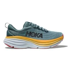 Hoka Men's Bondi 8 Running Shoe- Goblin Blue/Mountain Spring - Regular (D)