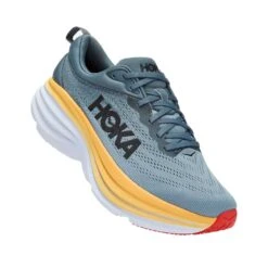 Hoka Men's Bondi 8 Running Shoe- Goblin Blue/Mountain Spring- Extra Wide (4E) -Cheap Outmove Shoes Store 1123202 GBMS 1 0aa8c579 b2f8 4d0b 8ef3 26fbfd5aec16