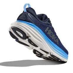 Hoka Men's Bondi 8 Running Shoe - Outer Space/All Aboard - Wide (2E) -Cheap Outmove Shoes Store 1123202 OSAA 4 c72055be 3a1b 41da b6a5 e1e83aef932a
