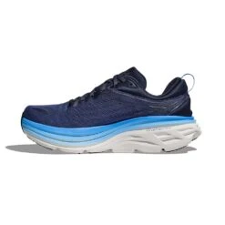 Hoka Men's Bondi 8 Running Shoe - Outer Space/All Aboard - Wide (2E) -Cheap Outmove Shoes Store 1123202 OSAA 8 7d6c2942 8064 4494 b7f7 d96dc29e6839