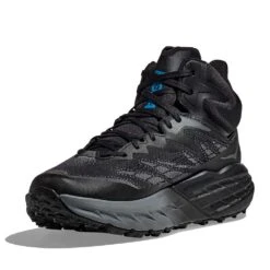 Hoka Men's Speedgoat 5 Mid GTX Running Shoe - Black/Black -Cheap Outmove Shoes Store 1127918 BBLC 3