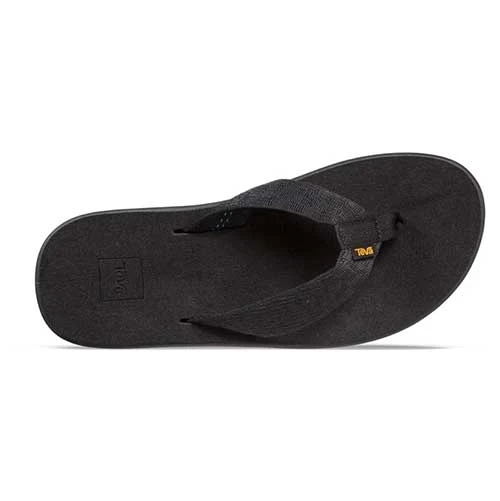 Teva Men's Voya Flip Sandal - Brick Black- Regular (D) 4 Teva Men's Voya Flip Sandal - Brick Black- Regular (D) - Image 4