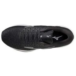 Mizuno Men's Wave Inspire 18 Waveknit Running Shoe- Ebony - Regular (D) -Cheap Outmove Shoes Store 411356 EYEY 04