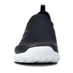 OOfos Men's OOmg Sport Shoe - White/Black- Regular (D) -Cheap Outmove Shoes Store 5075WHTBLK shot3 932x680 49902e22 0187 486f a9a7 e394ab9bbc48