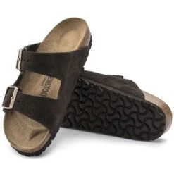 Birkenstock Arizona Mocha Suede Leather Sandal- Regular/Wide 9 Birkenstock Arizona Mocha Suede Leather Sandal- Regular/Wide -Cheap Outmove Shoes Store 51903 sole