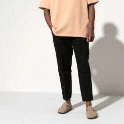 Birkenstock Boston Soft Footbed - Taupe - Medium/Narrow -Cheap Outmove Shoes Store 560771 f look m