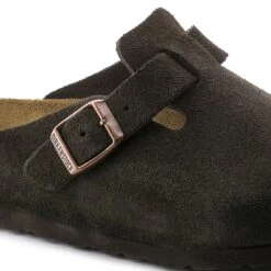 Birkenstock Boston Soft Footbed Mocha Suede- Regular/Wide -Cheap Outmove Shoes Store 660461 detail 1 bost b