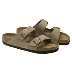 Birkenstock Arizona Soft Footbed Taupe Suede Leather Sandal - Taupe- Regular/Wide 9 Birkenstock Arizona Soft Footbed Taupe Suede Leather Sandal - Taupe- Regular/Wide -Cheap Outmove Shoes Store 951303 pair