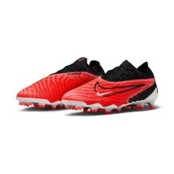 Men's Nike Phantom GX Elite Firm-Ground Soccer Cleats -Bright Crimson/White/University Red/Black - Regular (D) -Cheap Outmove Shoes Store AURORA DC9968 600 PHCFH001 2000