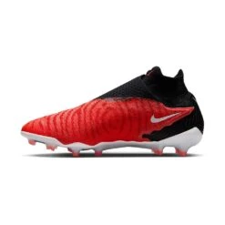 Nike Gripknit Phantom GX Elite Dynamic Fit FG Soccer Cleat - Bright Crimson/Black-White- Regular (D) -Cheap Outmove Shoes Store AURORA DC9969 600 PHSLH001 2000 1