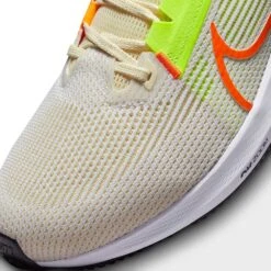 Nike Men's Air Zoom Pegasus 40 Running Shoe- White/Multi Color/Coconut - Regular (D) -Cheap Outmove Shoes Store AURORA DV3853 101 PHSYD001 2000