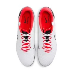 Nike Tiempo Legend 10 Academy MG Soccer Cleat - White/Black-Bright Crimson- Regular (D) -Cheap Outmove Shoes Store AURORA DV4337 100 PHCTH001 2000