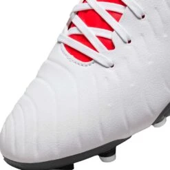 Nike Tiempo Legend 10 Academy MG Soccer Cleat - White/Black-Bright Crimson- Regular (D) -Cheap Outmove Shoes Store AURORA DV4337 100 PHSYD002 2000