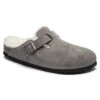 Birkenstock Boston Shearling - Stone - Regular/Wide
