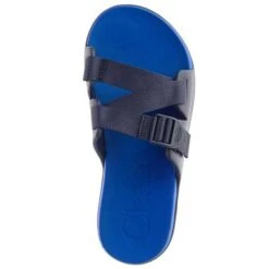 Chaco Men's Chillos Slide- Active Blue- Regular (B) -Cheap Outmove Shoes Store CHAM JCH107099 080219 S20 TOP