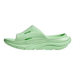 Hoka Unisex Ora Recovery Slide 3 - Lime Glow/Lime Glow - Regular (D) -Cheap Outmove Shoes Store LIGLLIGL D7