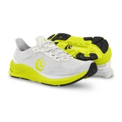 Topo Athletic Men's Cyclone Running Shoe - White/Lime - Regular (D) -Cheap Outmove Shoes Store M045 WHTLIM 5