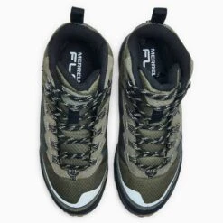 Merrell Men's Moab Speed Thermo Mid Waterproof Hiking Boot - Olive - Regular (D) -Cheap Outmove Shoes Store MRLM J066915 021621 S21 005 1