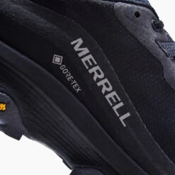 Merrell Men's Moab Speed GoreTEX Hiking Shoe - Black/Asphalt - Regular (D) -Cheap Outmove Shoes Store MRLM J067083 021621 S21 007