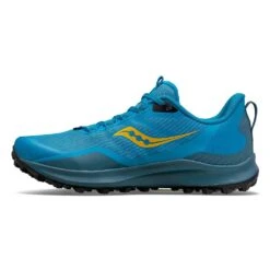 Saucony Men's Peregrine 12 Trail Running Shoe - Ocean/Blk - Regular (D) -Cheap Outmove Shoes Store S20737 32 2