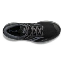 Saucony Men's Ride 15 Tr Gtx Trail Shoe - Black/Charcoal -Cheap Outmove Shoes Store S20799 10 3