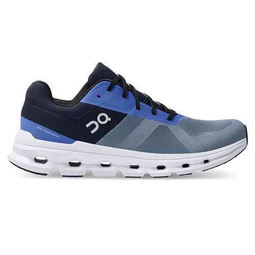 On Running Men's Cloudrunner Running Shoe - Metal/Midnight - Regular (D) 1 On Running Men's Cloudrunner Running Shoe - Metal/Midnight - Regular (D)