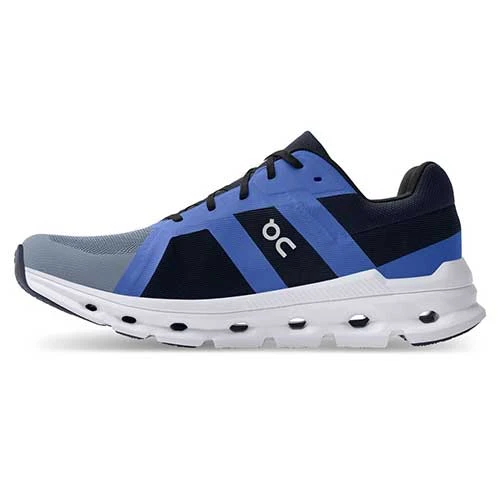 On Running Men's Cloudrunner Running Shoe - Metal/Midnight - Regular (D) 3 On Running Men's Cloudrunner Running Shoe - Metal/Midnight - Regular (D) - Image 3