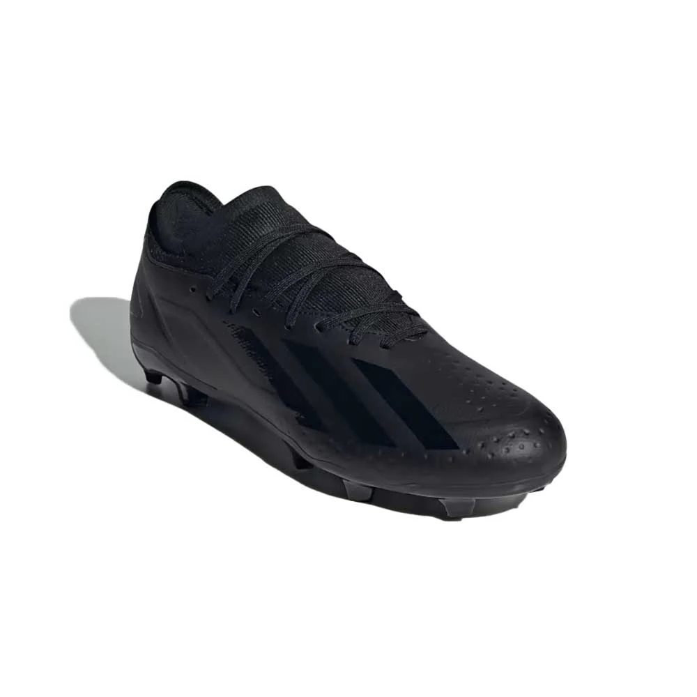 ADIDAS Men's X CRAZYFAST.3 FG Soccer Shoe - Core Black,Core Black,Core Black - Regular (D) 2 ADIDAS Men's X CRAZYFAST.3 FG Soccer Shoe - Core Black,Core Black,Core Black - Regular (D) - Image 2