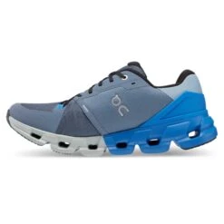 On Running Men's Cloudflyer 4 Running Shoes- Metal/Lapis - Regular (D) -Cheap Outmove Shoes Store webimage 1BDFFC2C 14CA 47E3 B783B8AA522B6B2B
